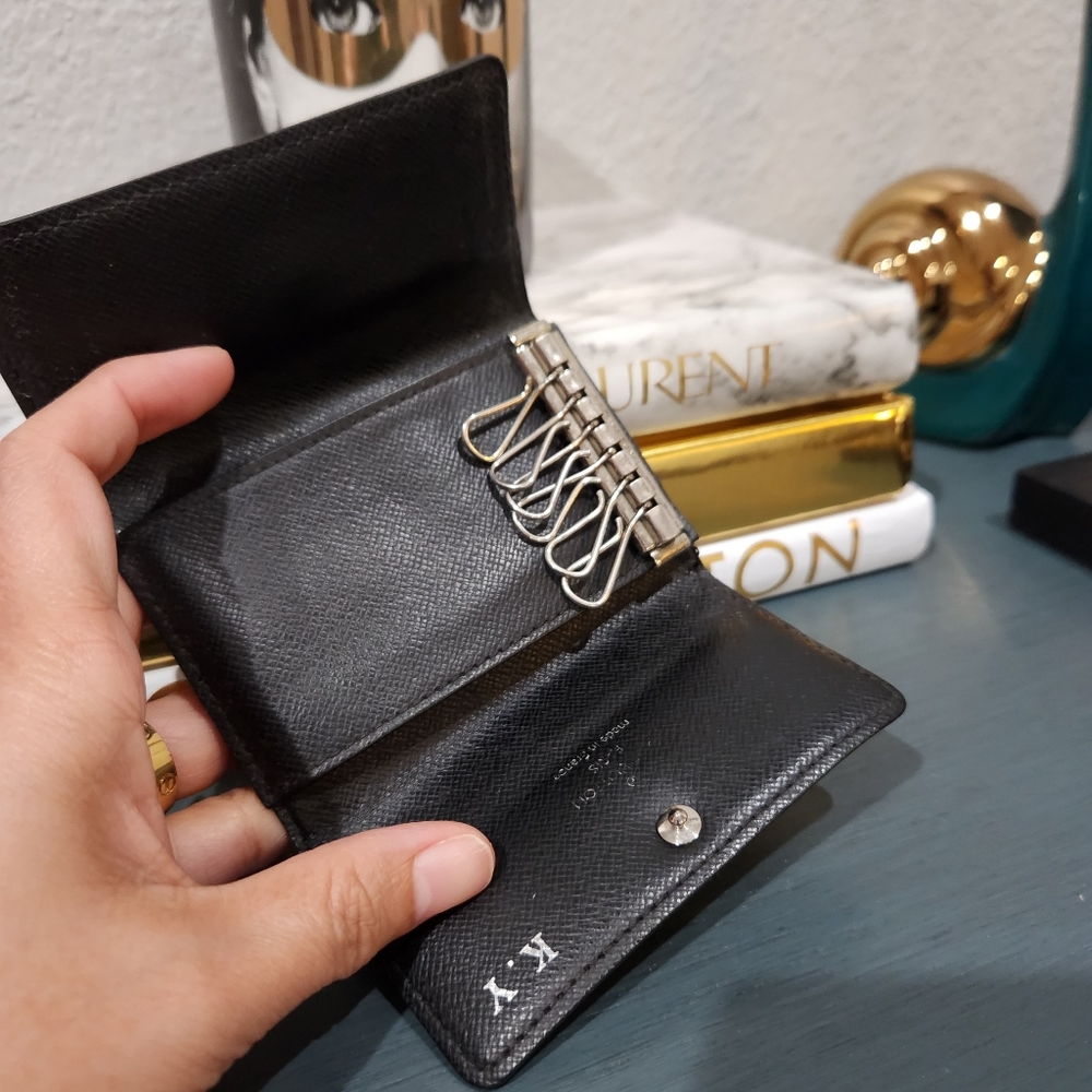Louis vuitton graphite key holder - Picture 3 of 5